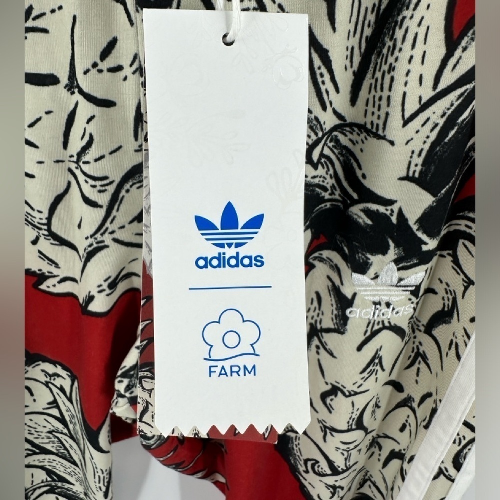 Farm Rio X Adidas Tropical Pineapple Leggings Womens XS Stretch Yoga Pilates Gym - Picture 6 of 14